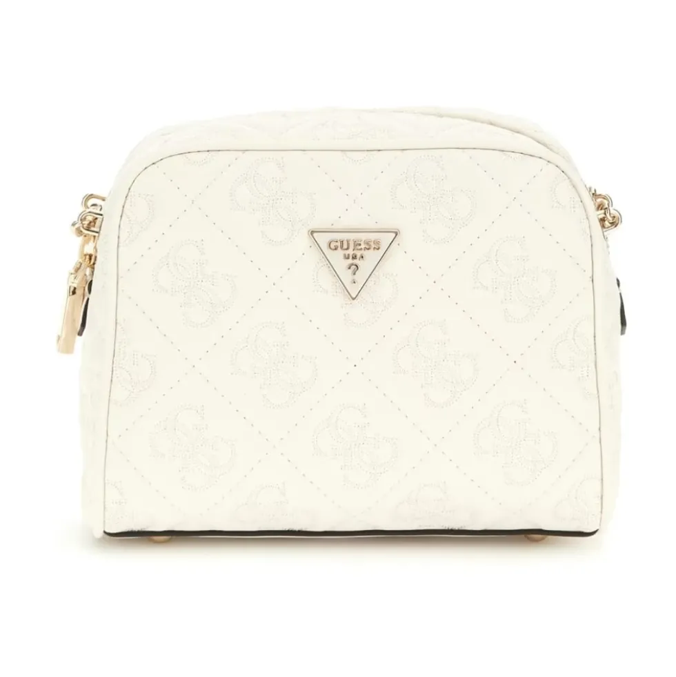 Adelasia Multi Comp Off White Skuldertaske