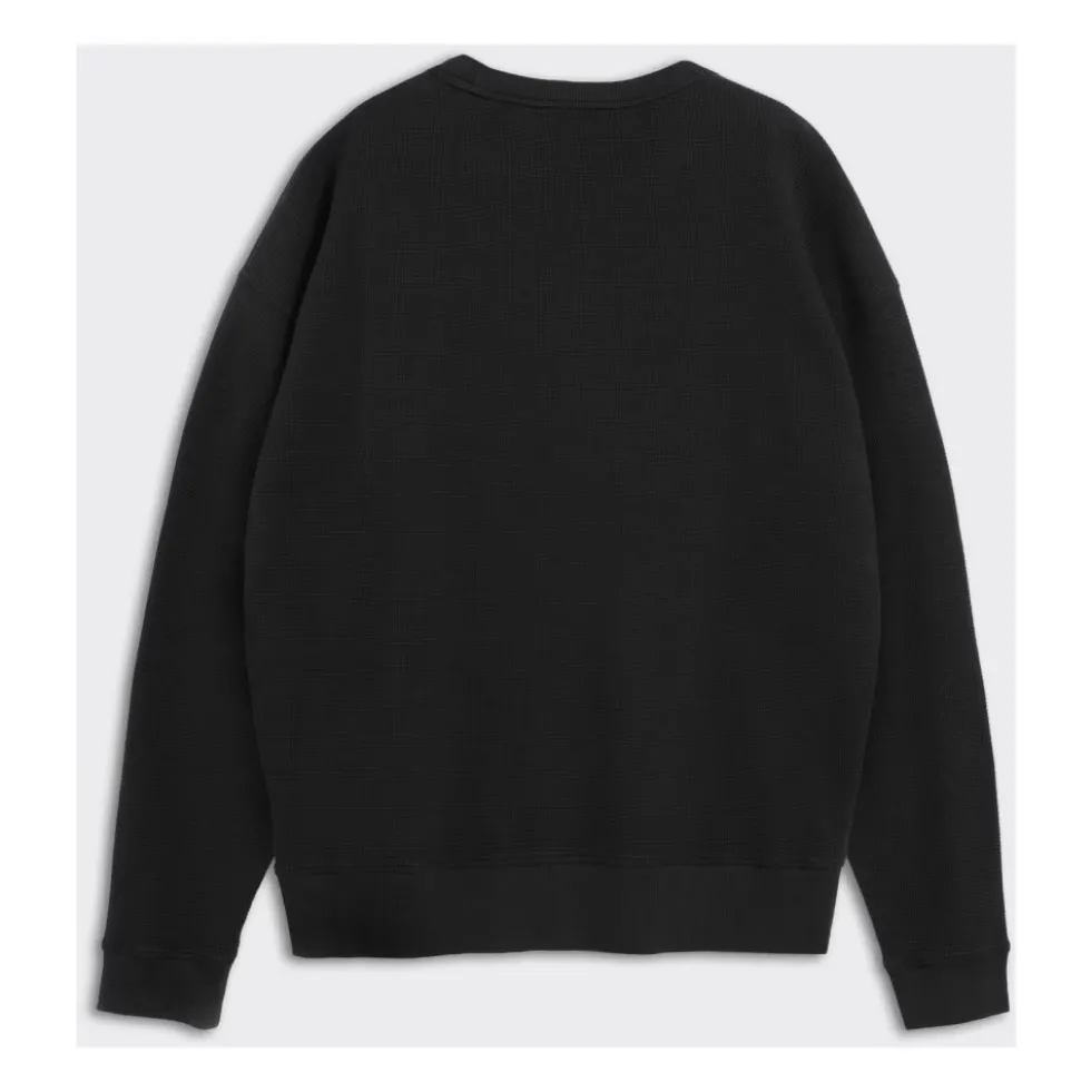 Alsidig Vaffel Crewneck