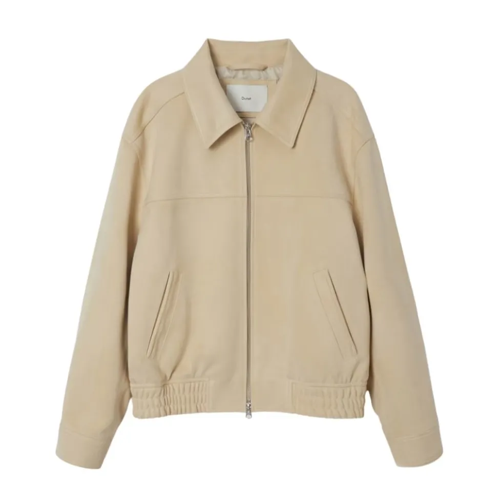 Alter-Suede Collared Blouson