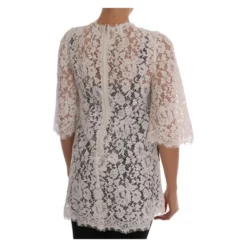 Ananas Blondepyntet Mini Bluse