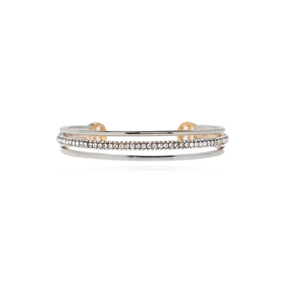 Armbånd med funklende krystaller
