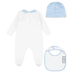 Babygrow + Bib + Hat