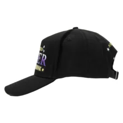 Baseball Cap med Kontrasttryk og Spænde