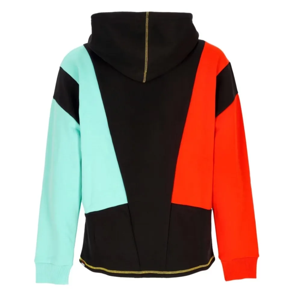 Basketballbane Print Hættetrøje Pullover