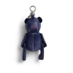Bear Leather Bag Charm