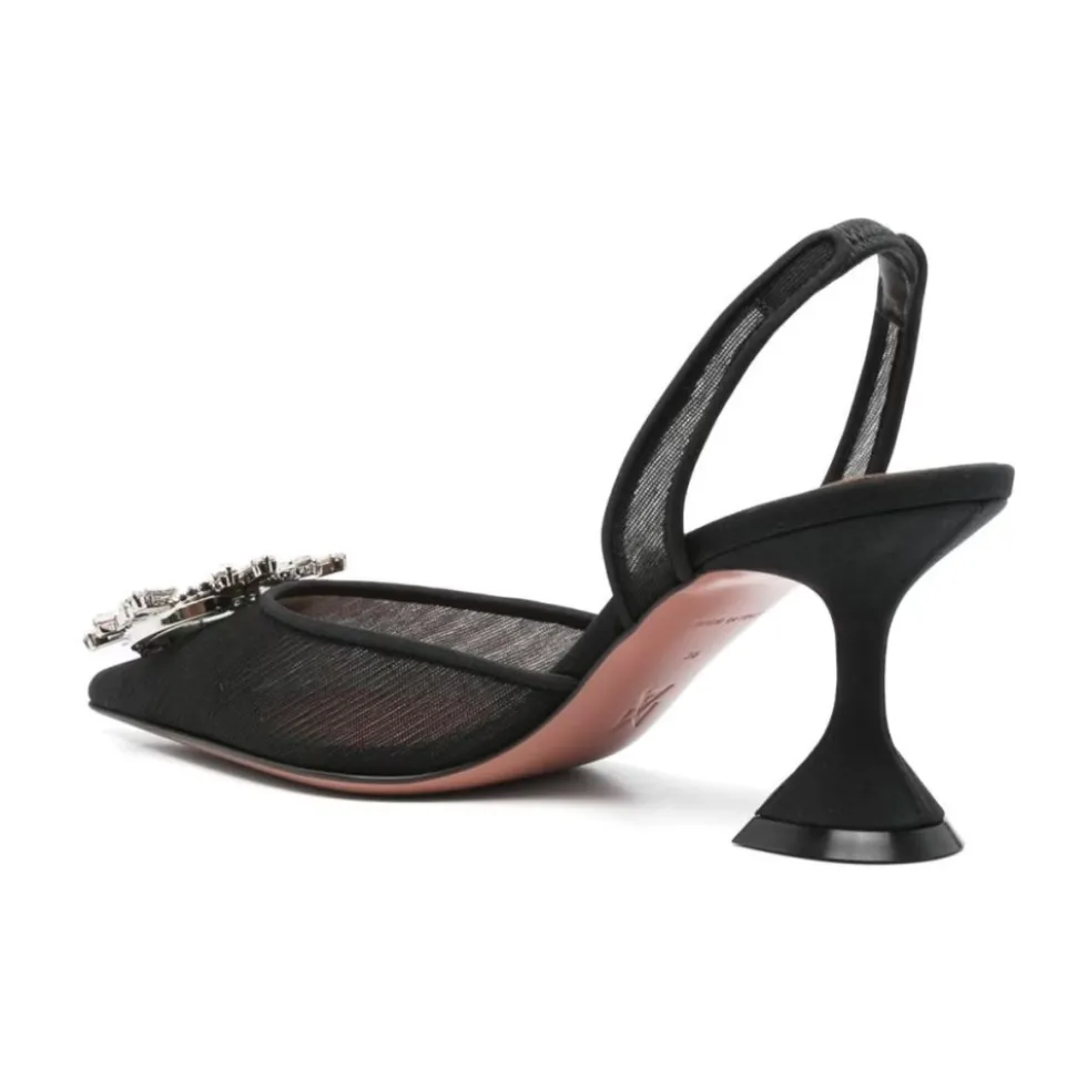 Begum Mesh Slingback Pumps