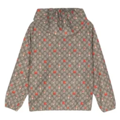Beige Monogram Peter Rabbit Hættejakke