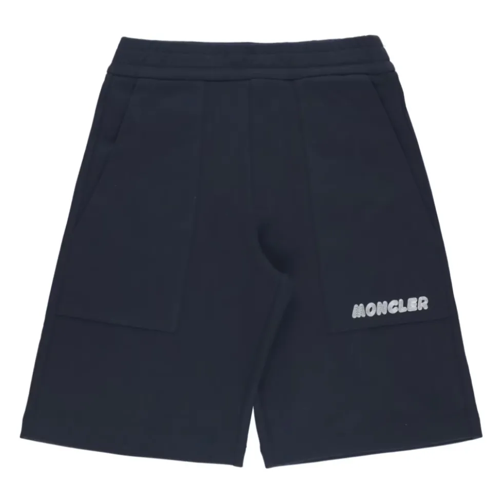 Blå Bomuld Bermuda Shorts til Drenge