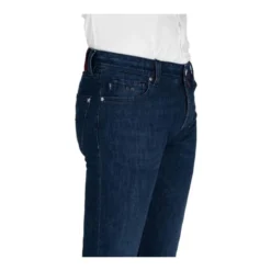 Blå Bomuld Herre Jeans