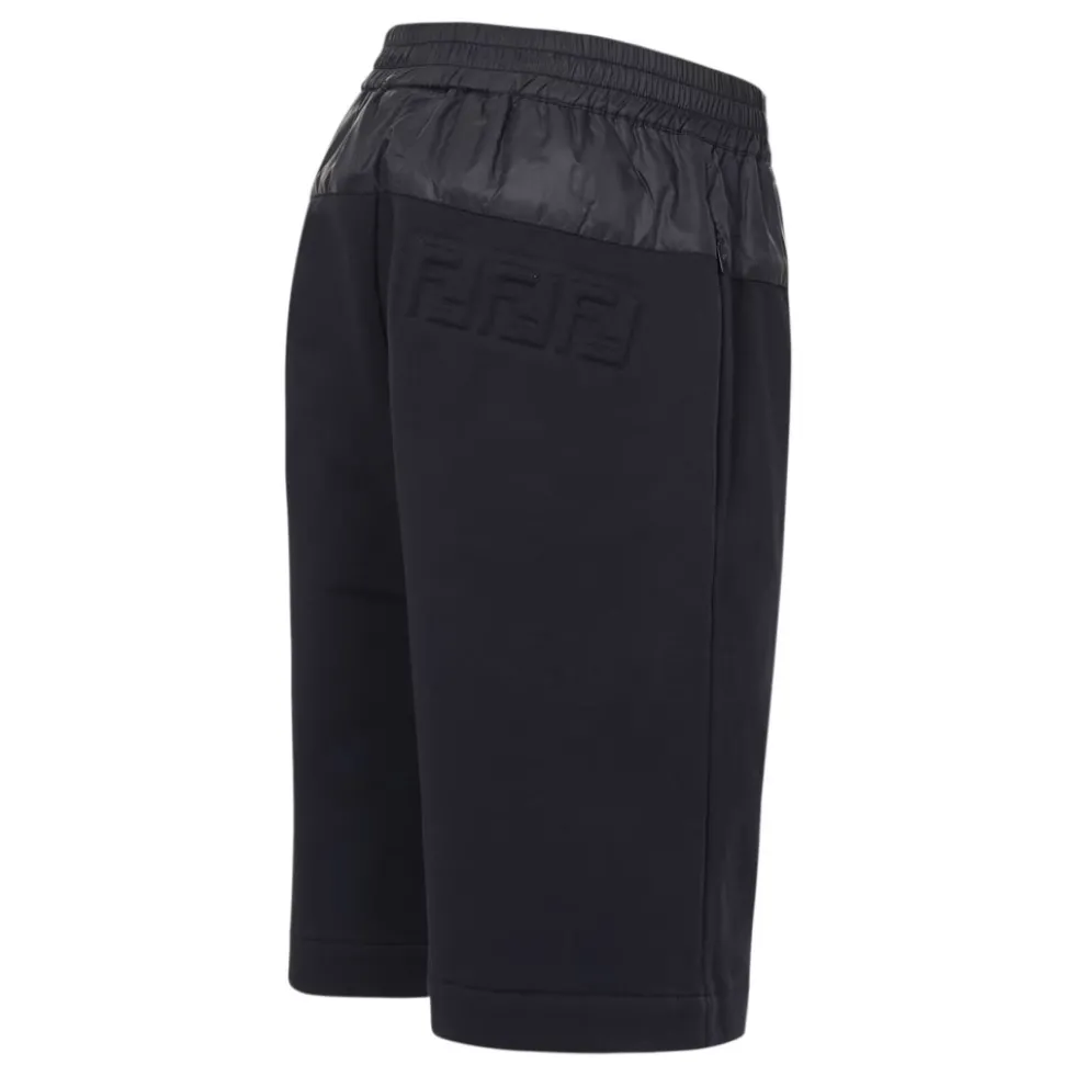 Blå Nylon Shorts