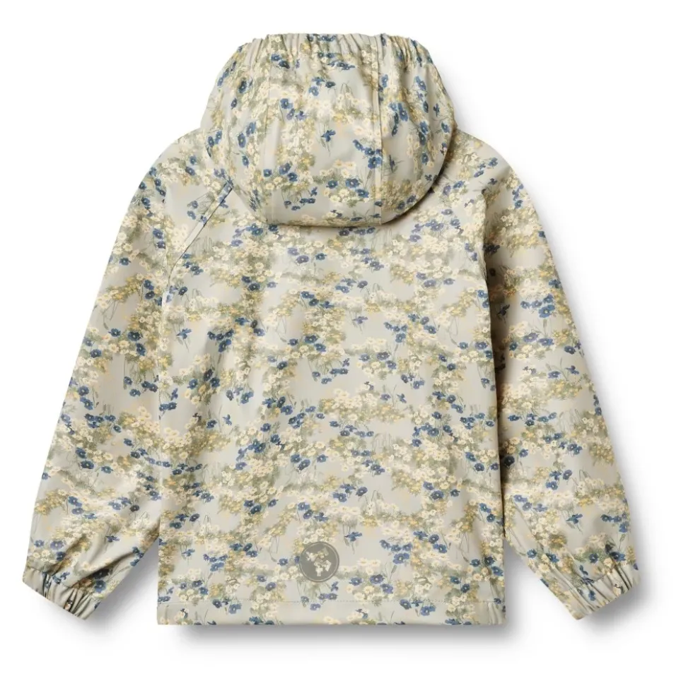 Blomstret regntøj Chardy jakke til junior