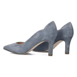 Blå Ruskind Elegante Pumps Model 72442