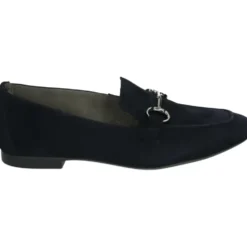 Blå Ruskind Slip-On Sko