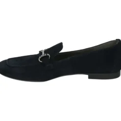 Blå Ruskind Slip-On Sko