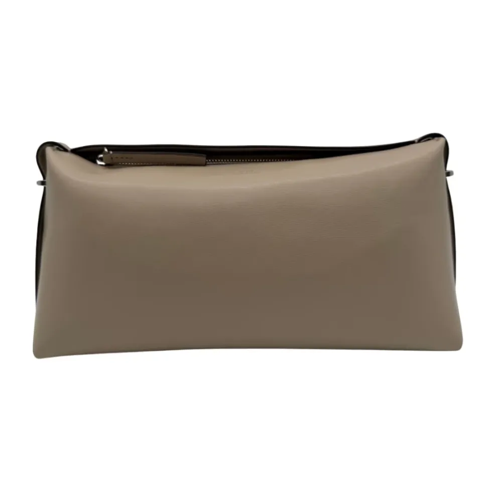 Bæltet Croco-Præget Clutch