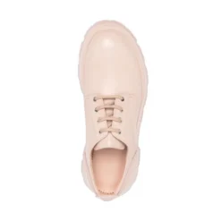 Blush Læder Snørestøvler
