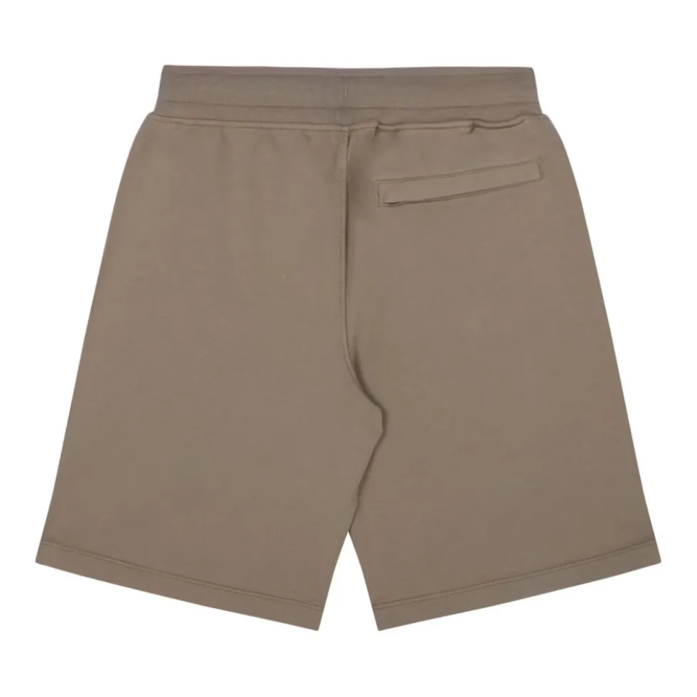 Børn Beige Logo Print Shorts