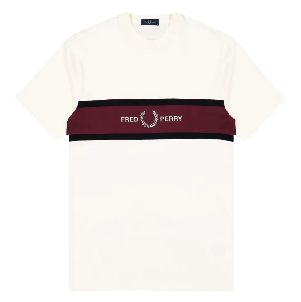 Broderet Indsats T-shirt