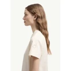 Broderet Logo Bomulds T-shirt