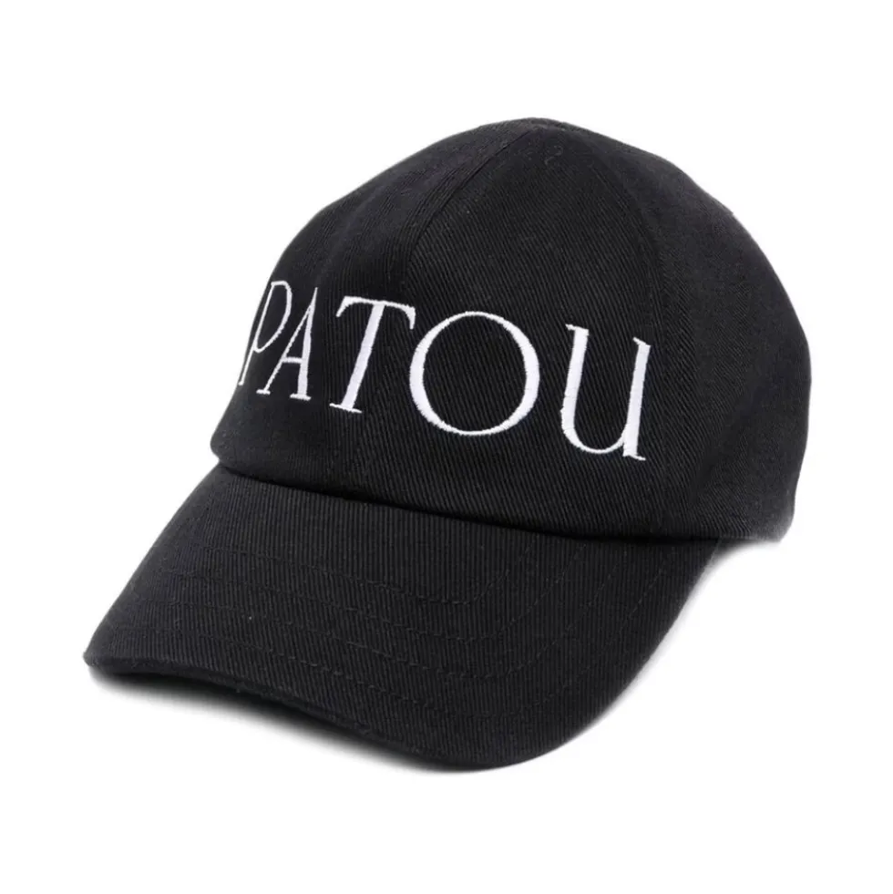 Broderet Sort Logo Buet Peak Kasket