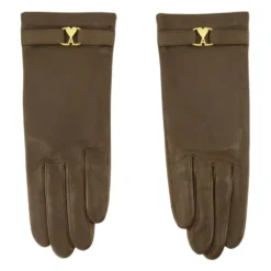Brun Læderhandsker Unisex Model