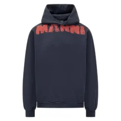 Brushstroke Logo Hoodie