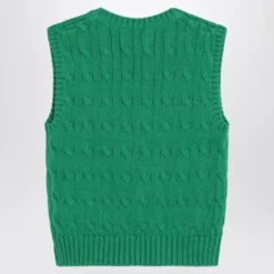 Cable-Knit Sweater Vest