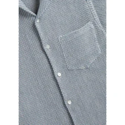 Camicia Agora tramata collo bowling