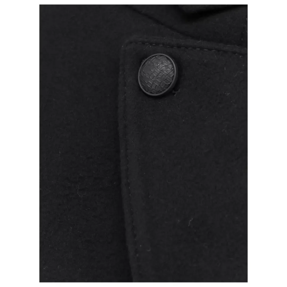 Cappotto i ren ny uld og cashmere