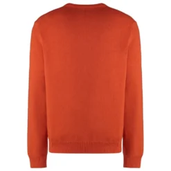 Cashmere Crew-Neck Sweater, Ribbed Knit