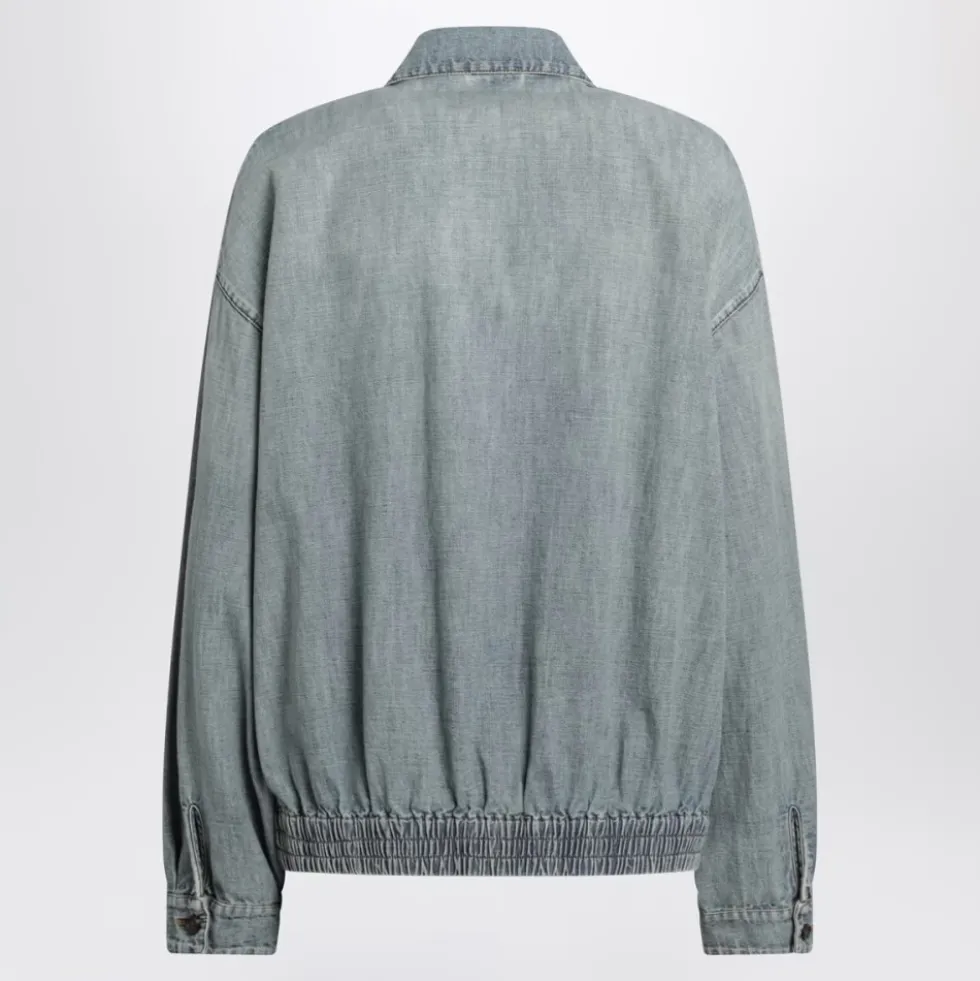 Chambray Blouson Jakke