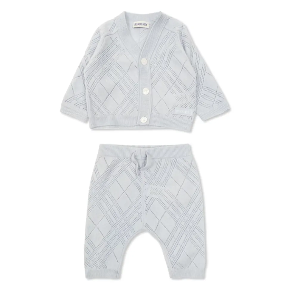Check Cashmere Two-piece Sæt
