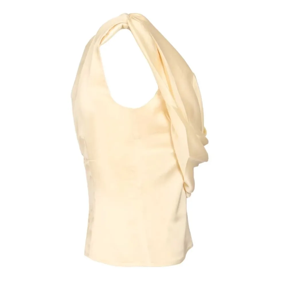 Chiffon Waterfall Top