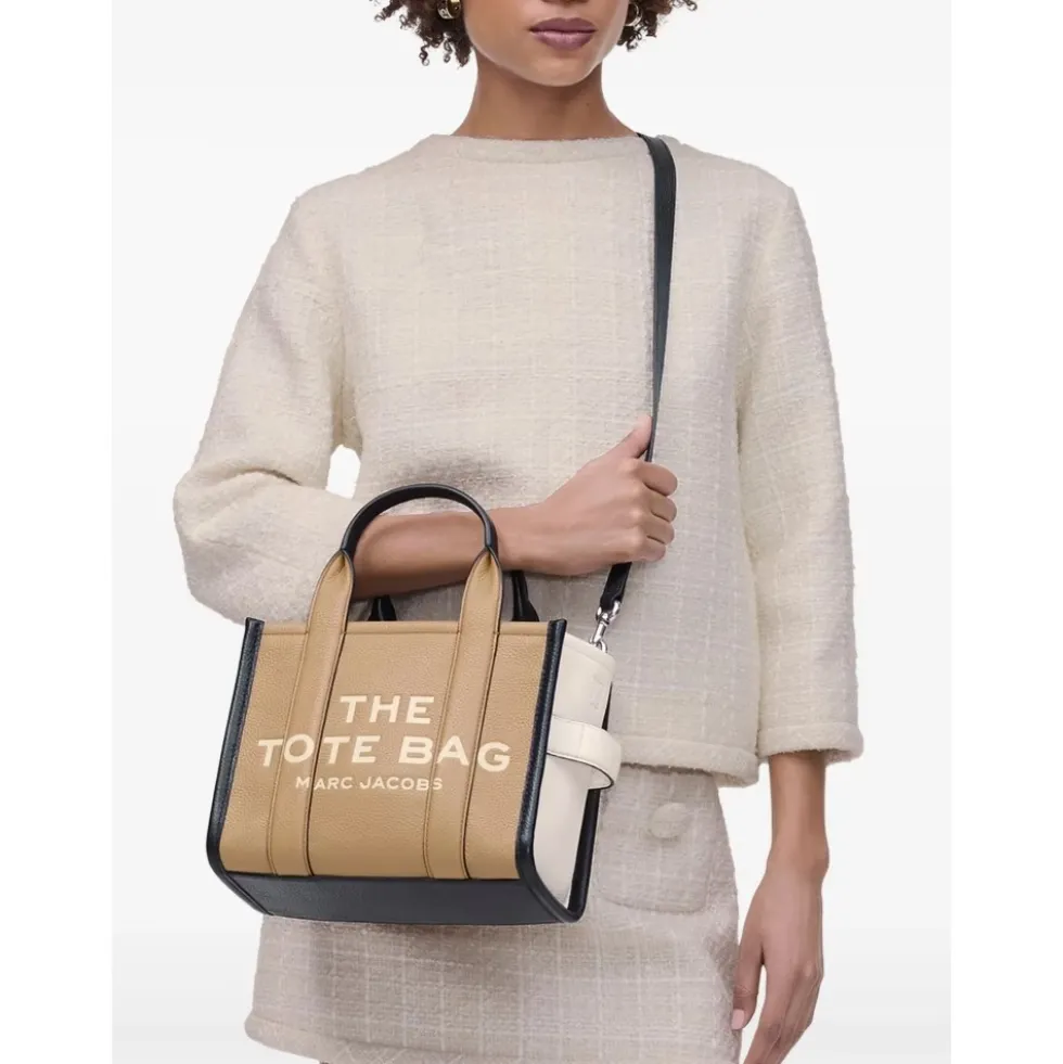 Colorblock Small Tote Bag