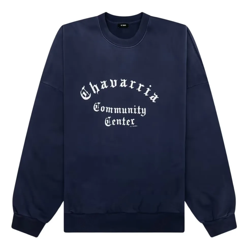 Contrast Logo Sweatshirt