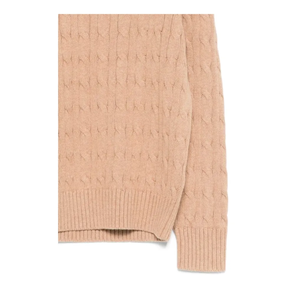 Cotton Cable-Knit Sweater 702674
