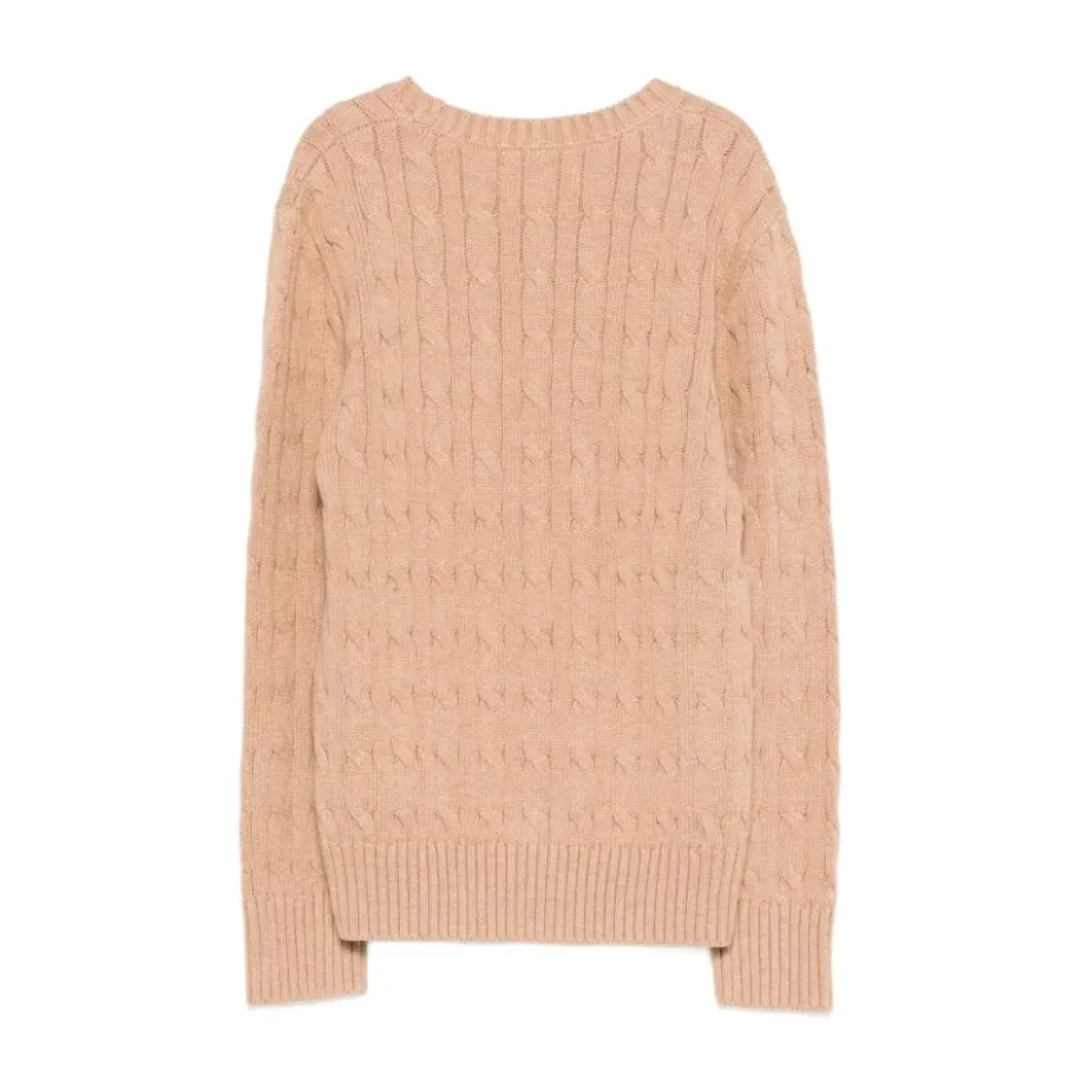 Cotton Cable-Knit Sweater 702674