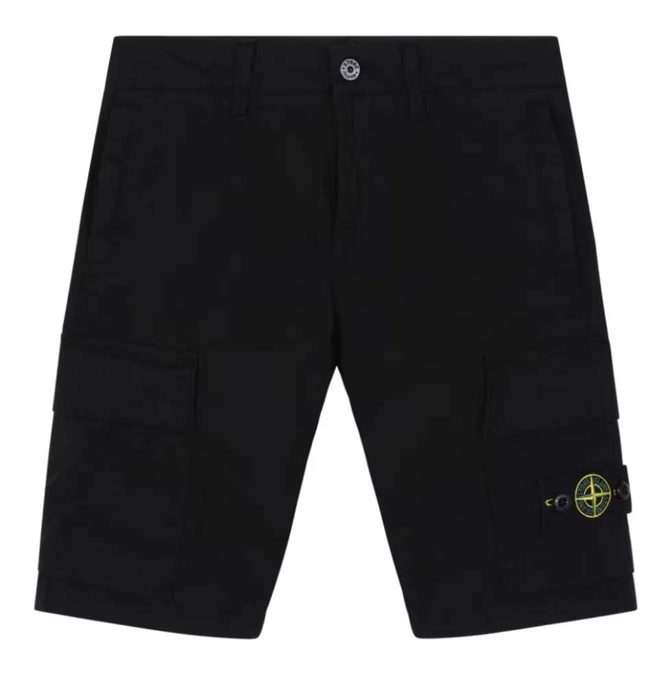 Cotton Cargo Bermuda Shorts