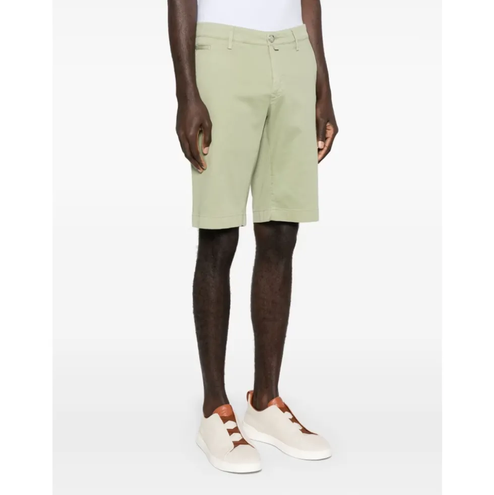 Cotton/Lyocell Shorts med lommer