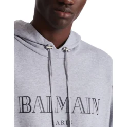 Cotton printed Vintage logo hoodie