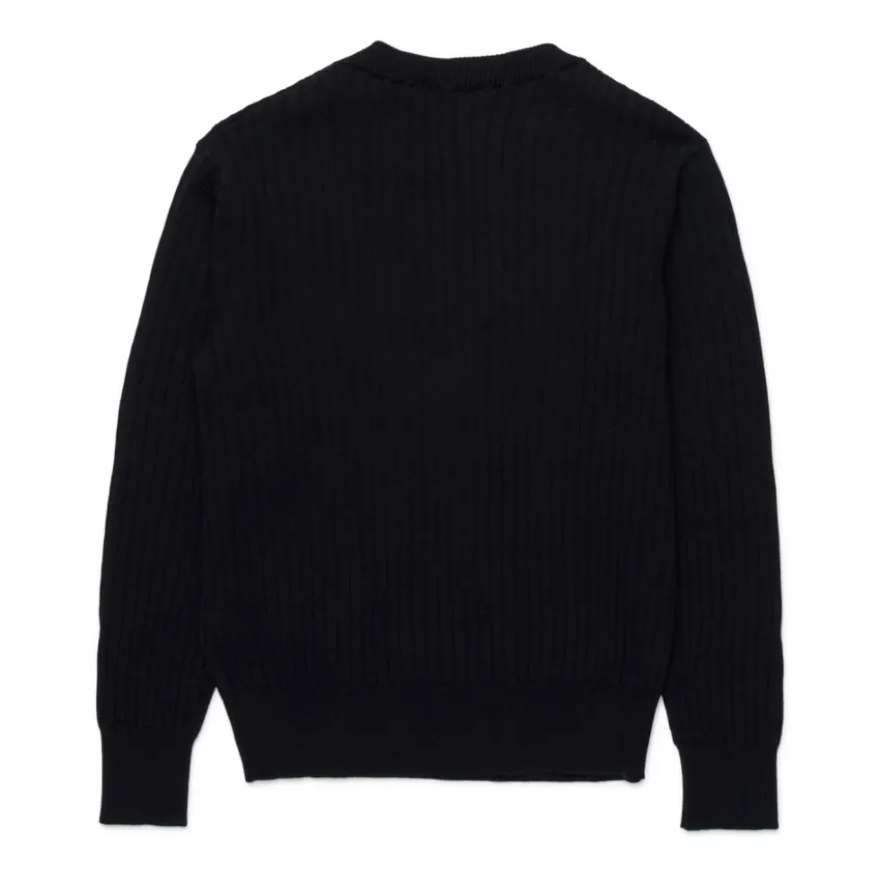 Crewneck Ribstrikket Sweater