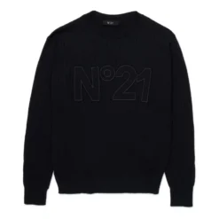 Crewneck Ribstrikket Sweater