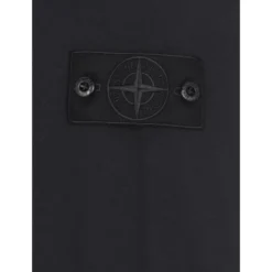 Crewneck Sweatshirt med Logo Patch