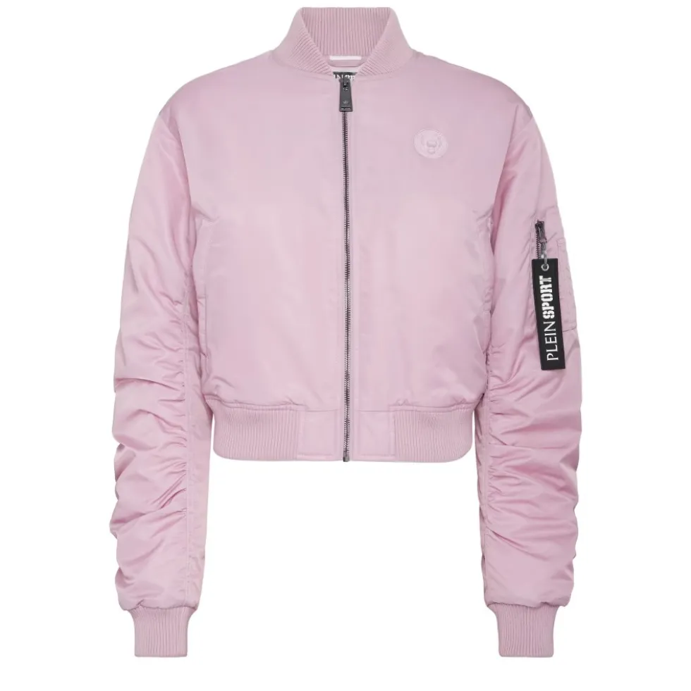 Cropped Bomber Jakke
