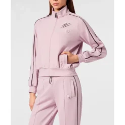 Cropped Tracksuit Jacket