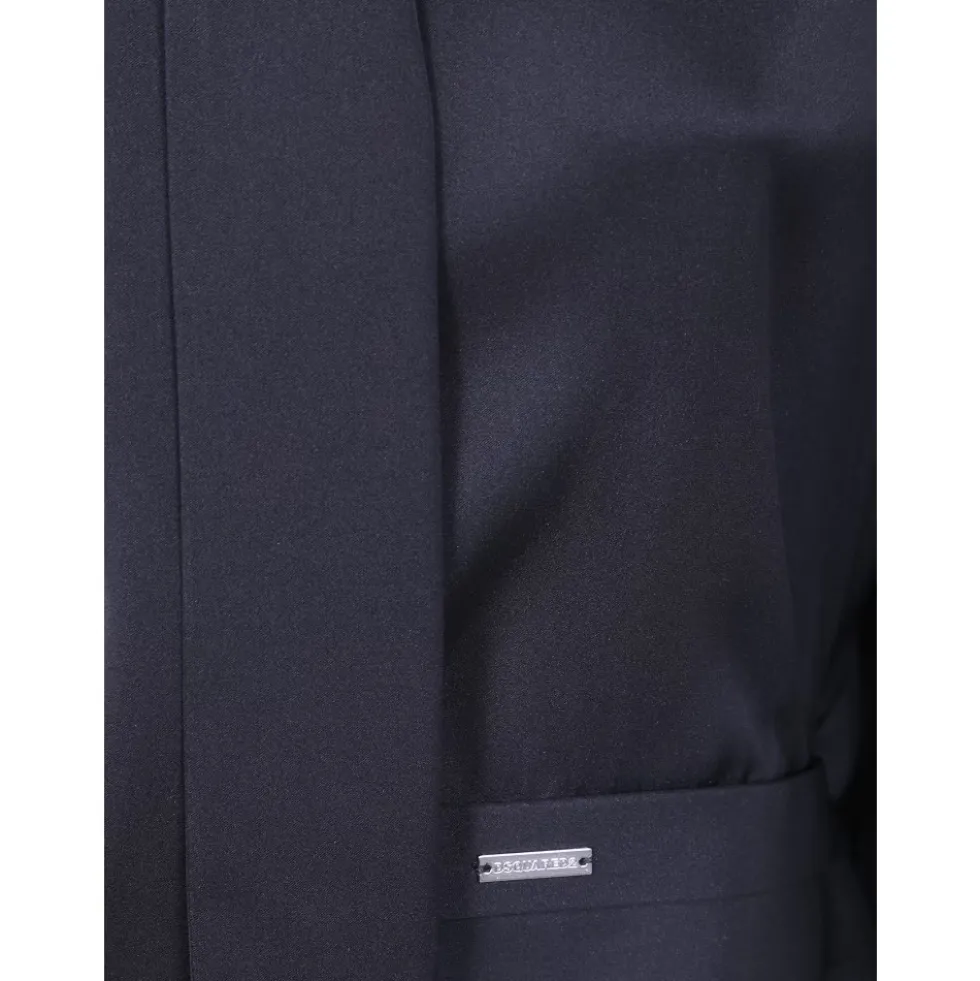 Cropped Tuxedo Skjorte