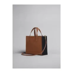 Denim Brun Skuldertaske