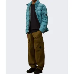 Diagonal Raised Fleece Crewneck Lens Sweatshirt