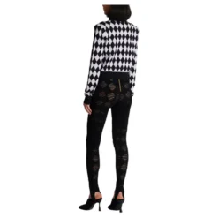 Diamond knit cardigan
