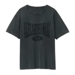 Distressed Logo Bomulds T-shirt